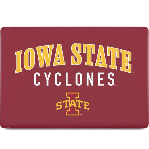 Iowa State University Collegiate Text MacBook Skins